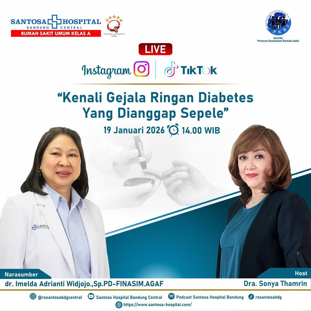 Live : Kenali Gejala Ringan Diabetes Yang Dianggap Sepele