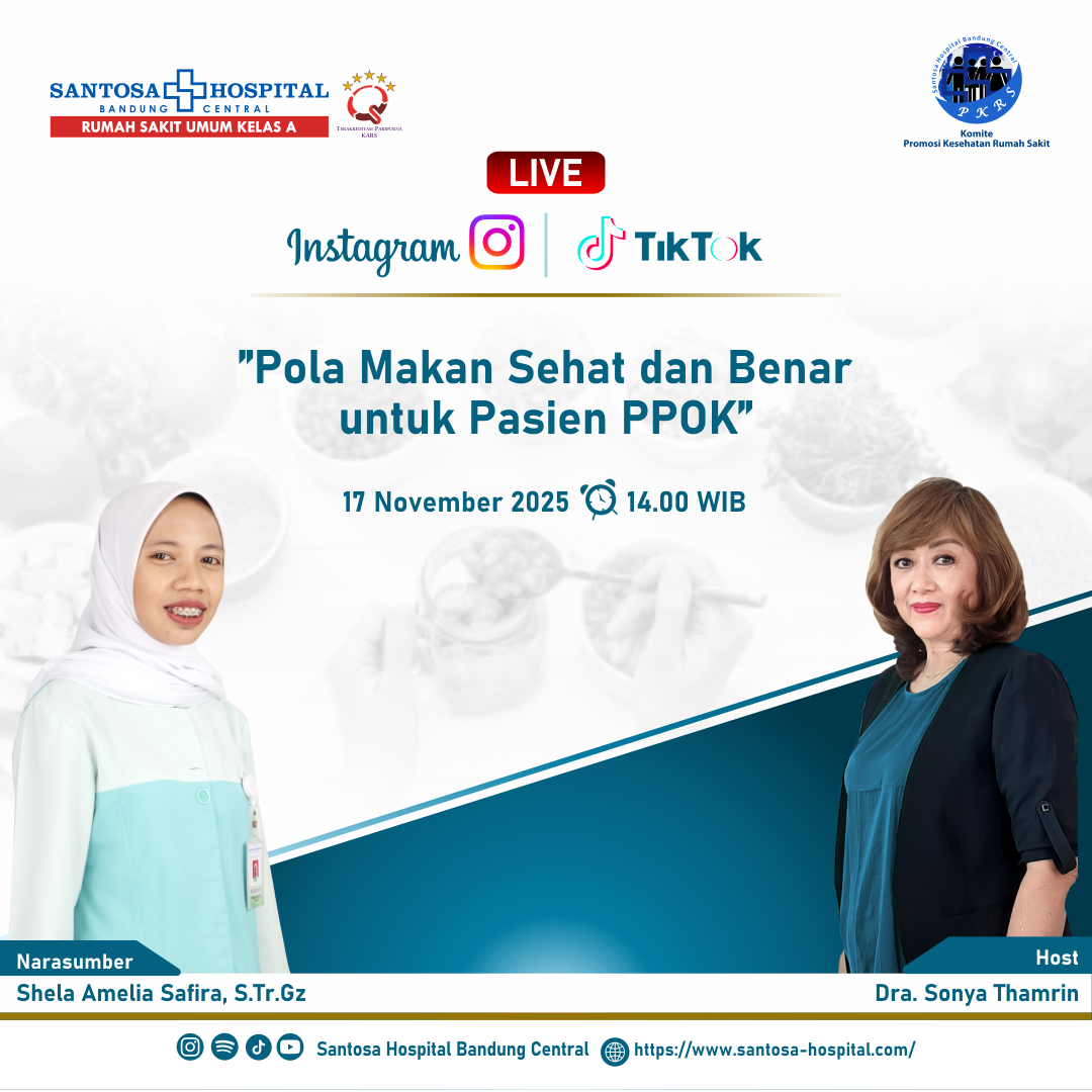 Live : Pola Makan Sehat dan Benar Untuk Pasien PPOK