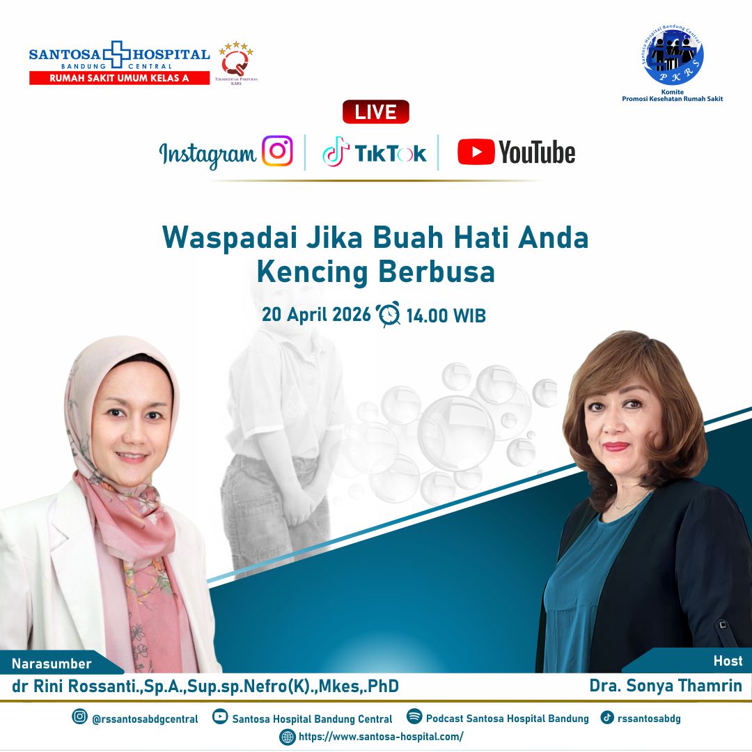 Live : Waspadai Jika Buang Air Kecil Anda Kencing Berbusa