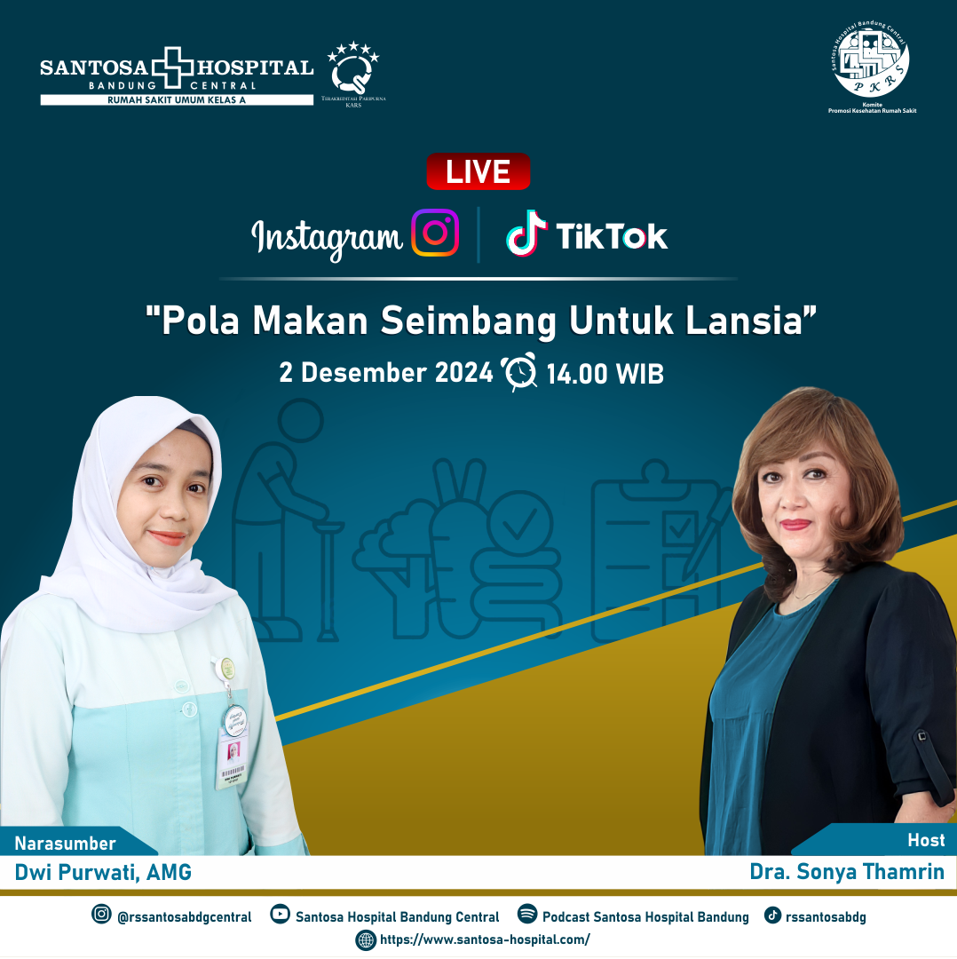 Live : Pola Makan Seimbang Untuk Lansia