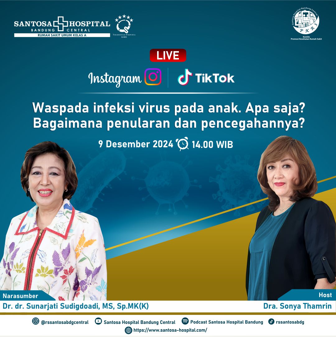 Live : Waspada Infeksi Virus pada Anak: Apa Saja? Bagaimana Penularan dan Pencegahannya?