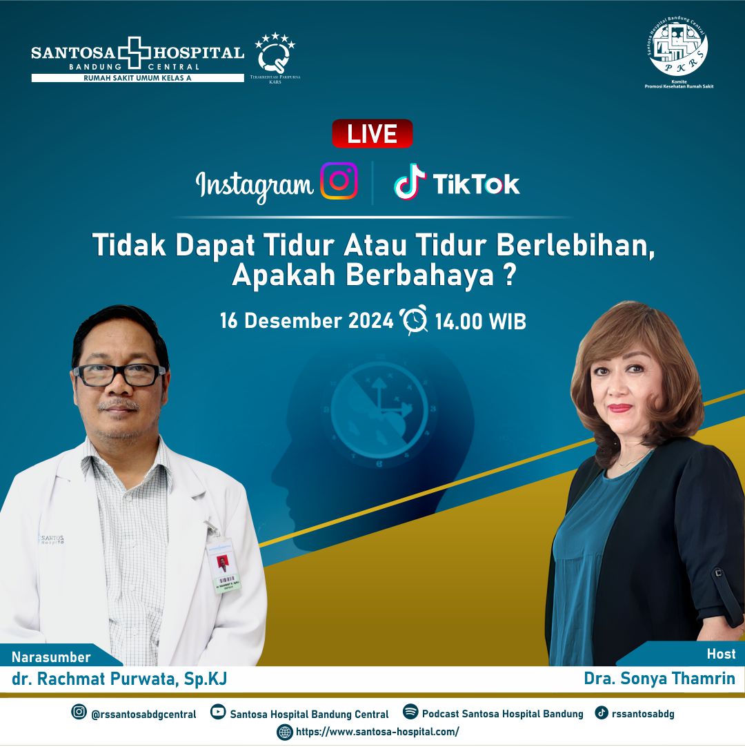 Live : Tidak Dapat Tidur Atau Tidur Berlebihan, Apakah Berbahaya?