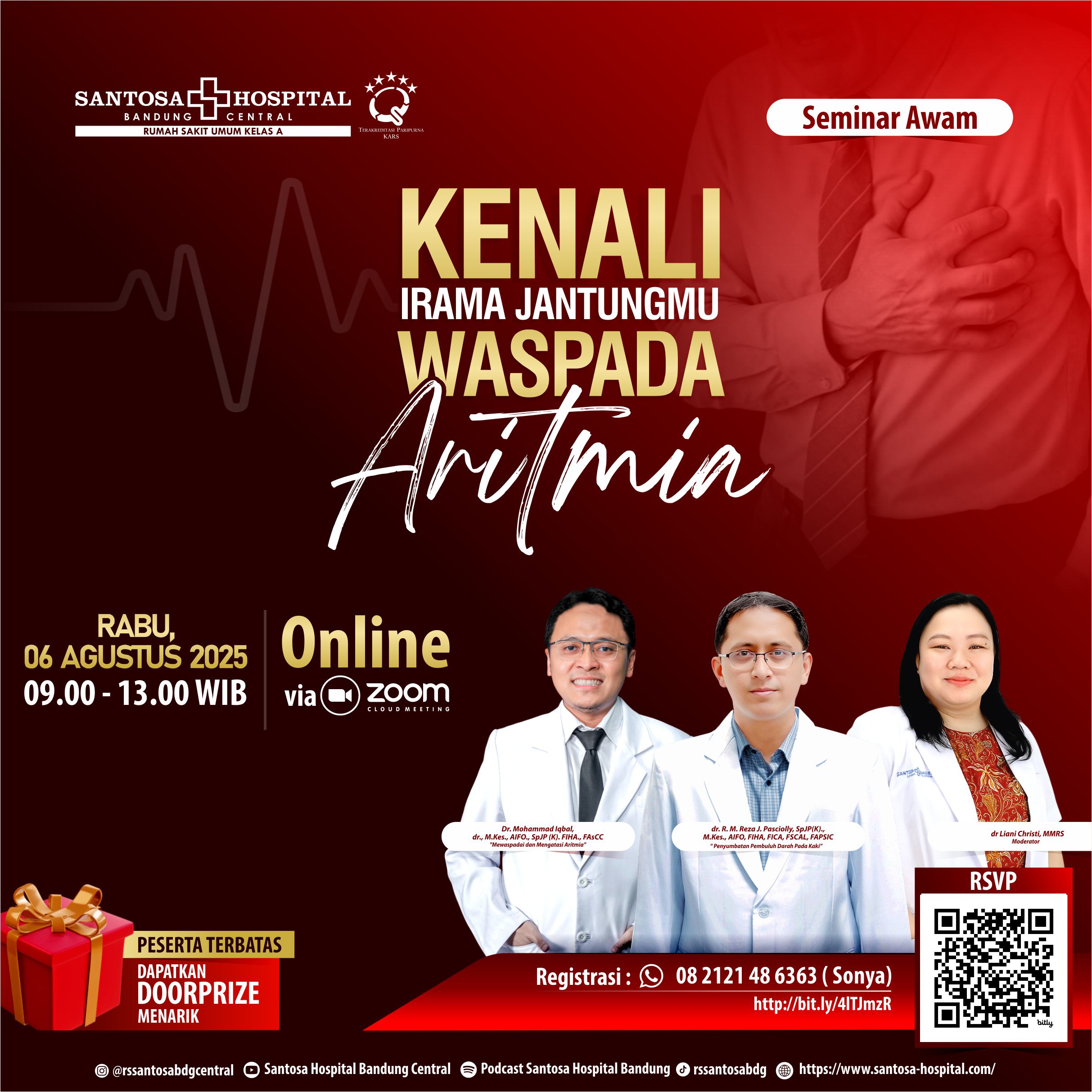Webinar : Kenali Irama Jantungmu, Waspada Aritmia