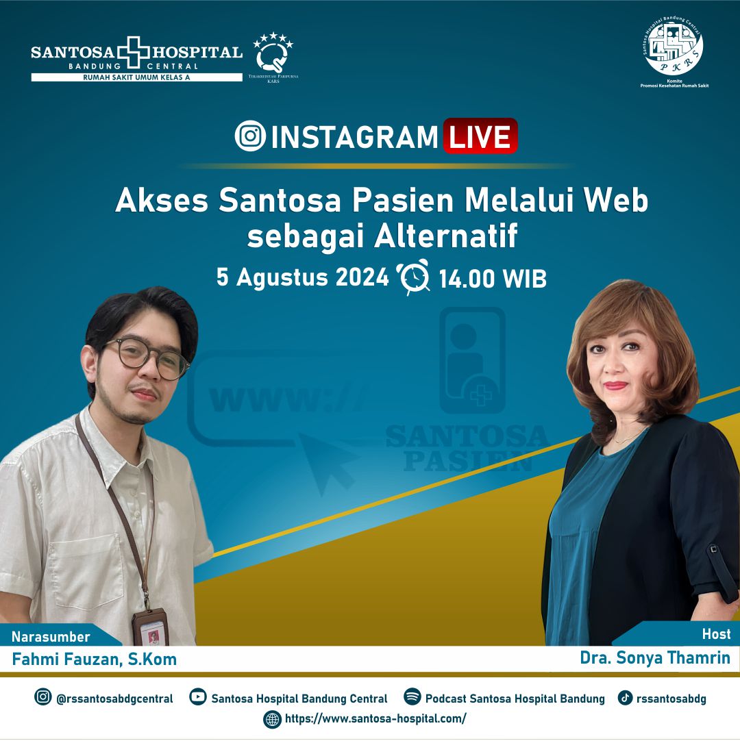 IG Live : Akses Santosa Pasien Melalui Web Sebagai Alternatif