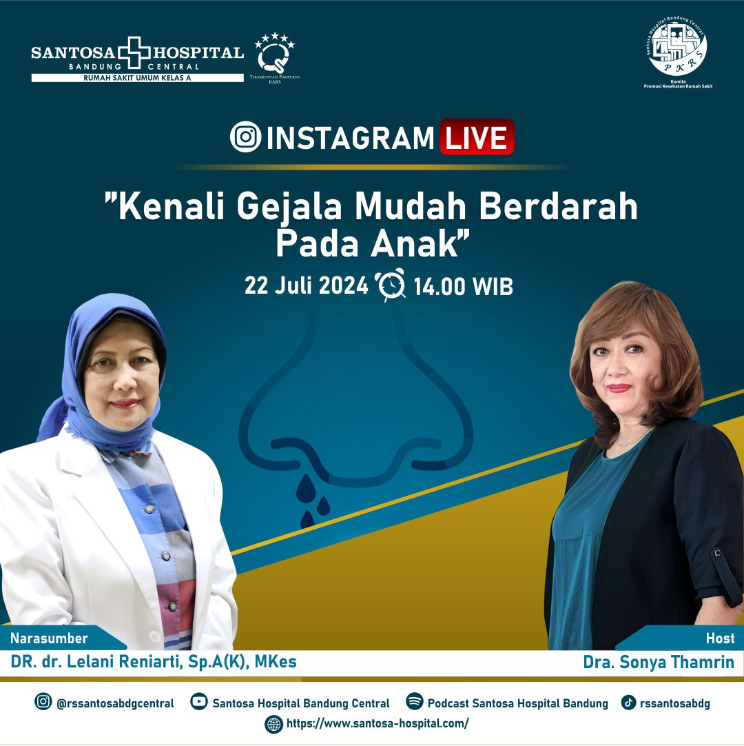 IG Live : Kenali Gejala Mudah Berdarah Pada Anak