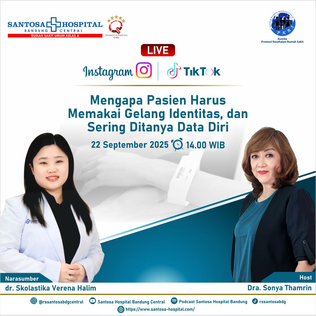 Live : Mengapa Pasien Harus Memakai Gelang Identitas, dan Sering Ditanya Data Diri