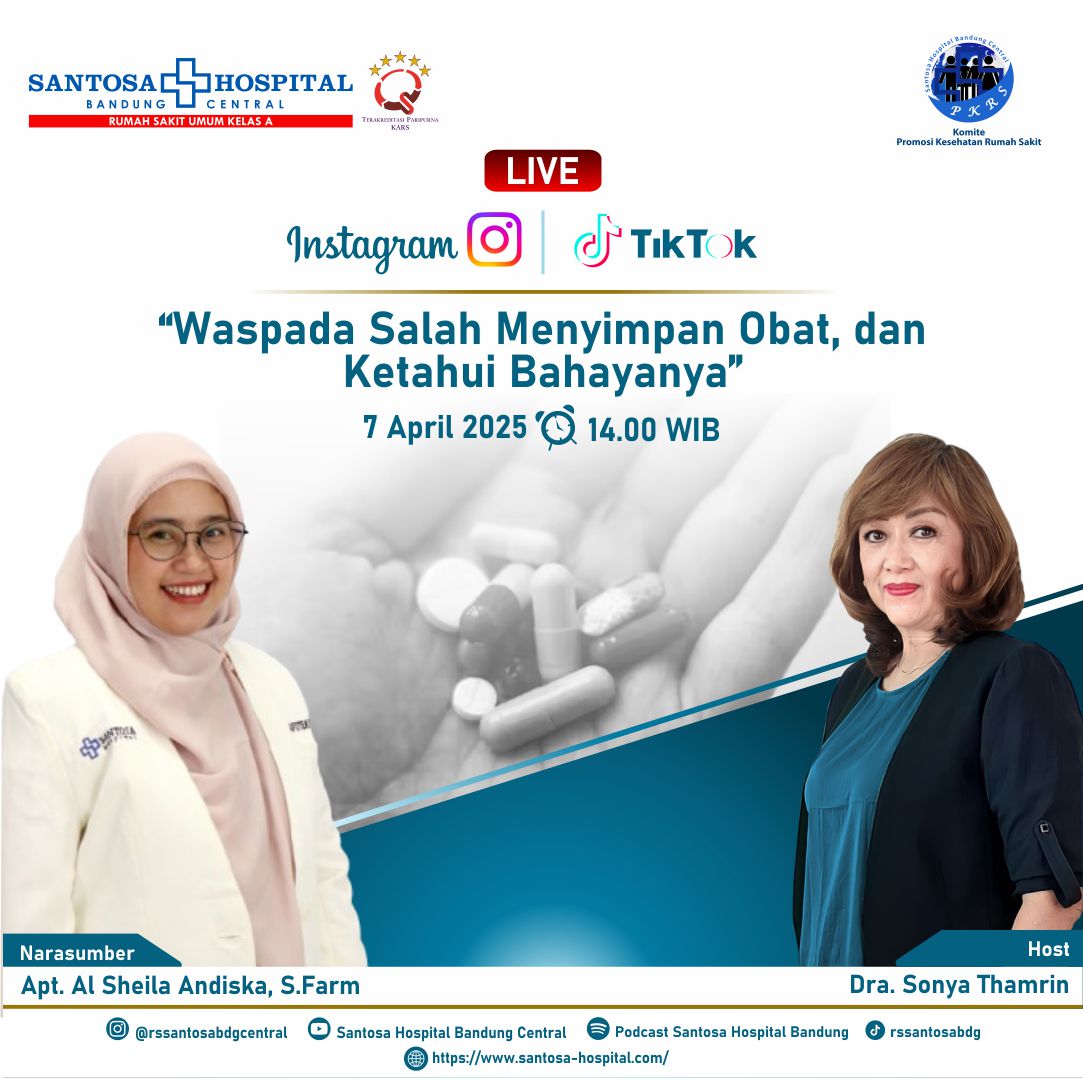Live : Waspada Salah Menyimpan Obat, dan Ketahui Bahayanya