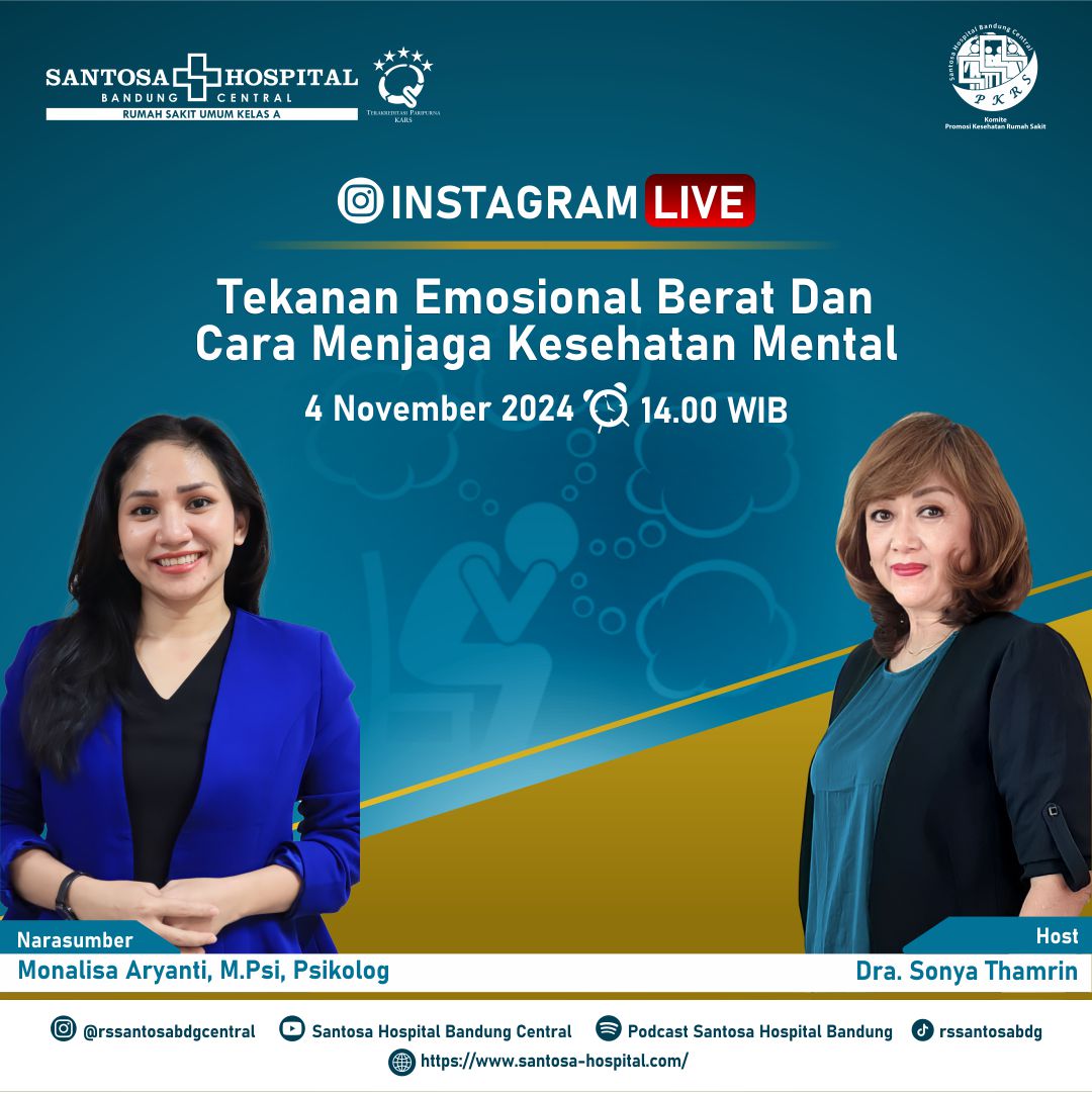 Live : Tekanan Emosional Berat dan Cara Menjaga Kesehatan Mental