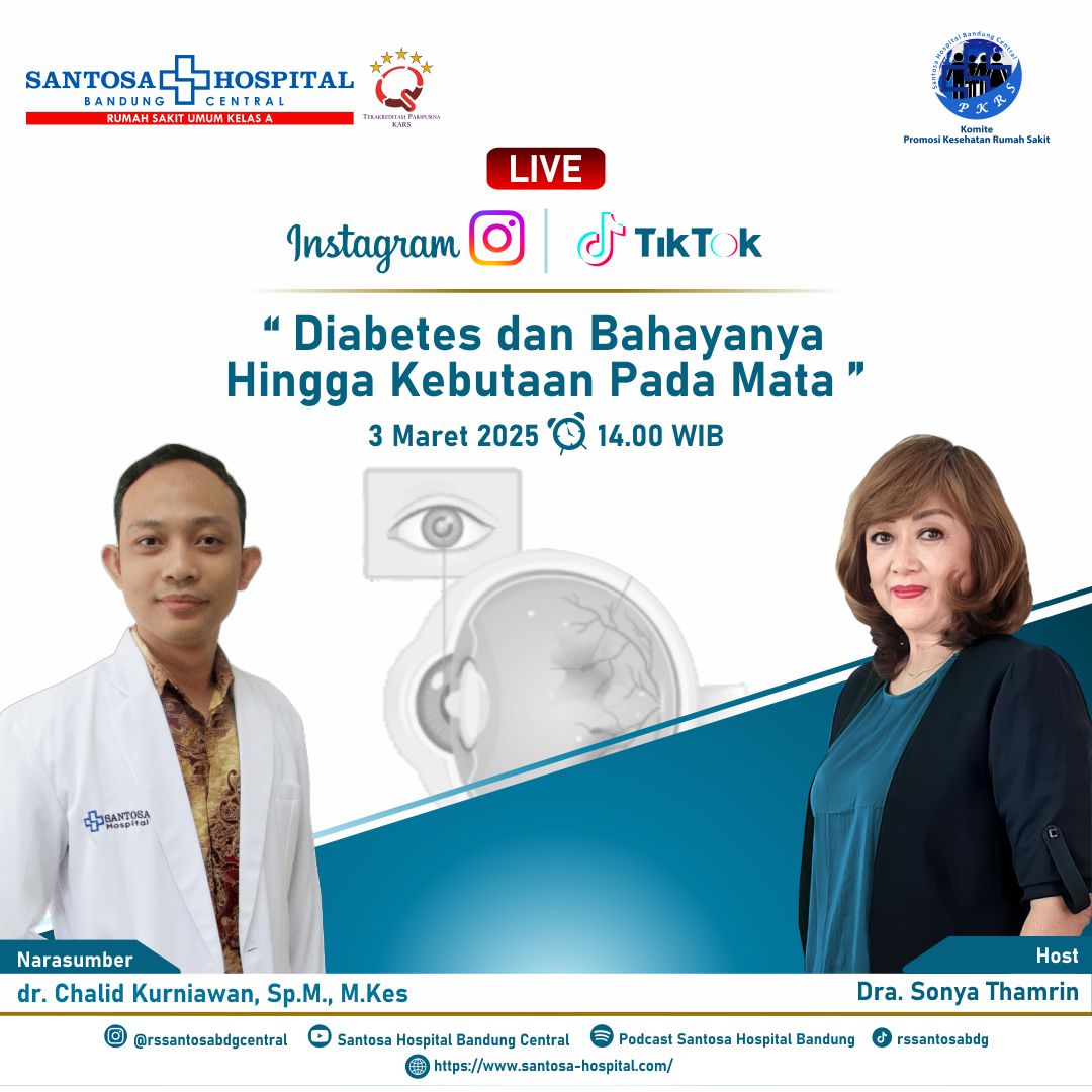 Live : Diabetes dan Bahayanya Hingga Kebutaan Pada Mata