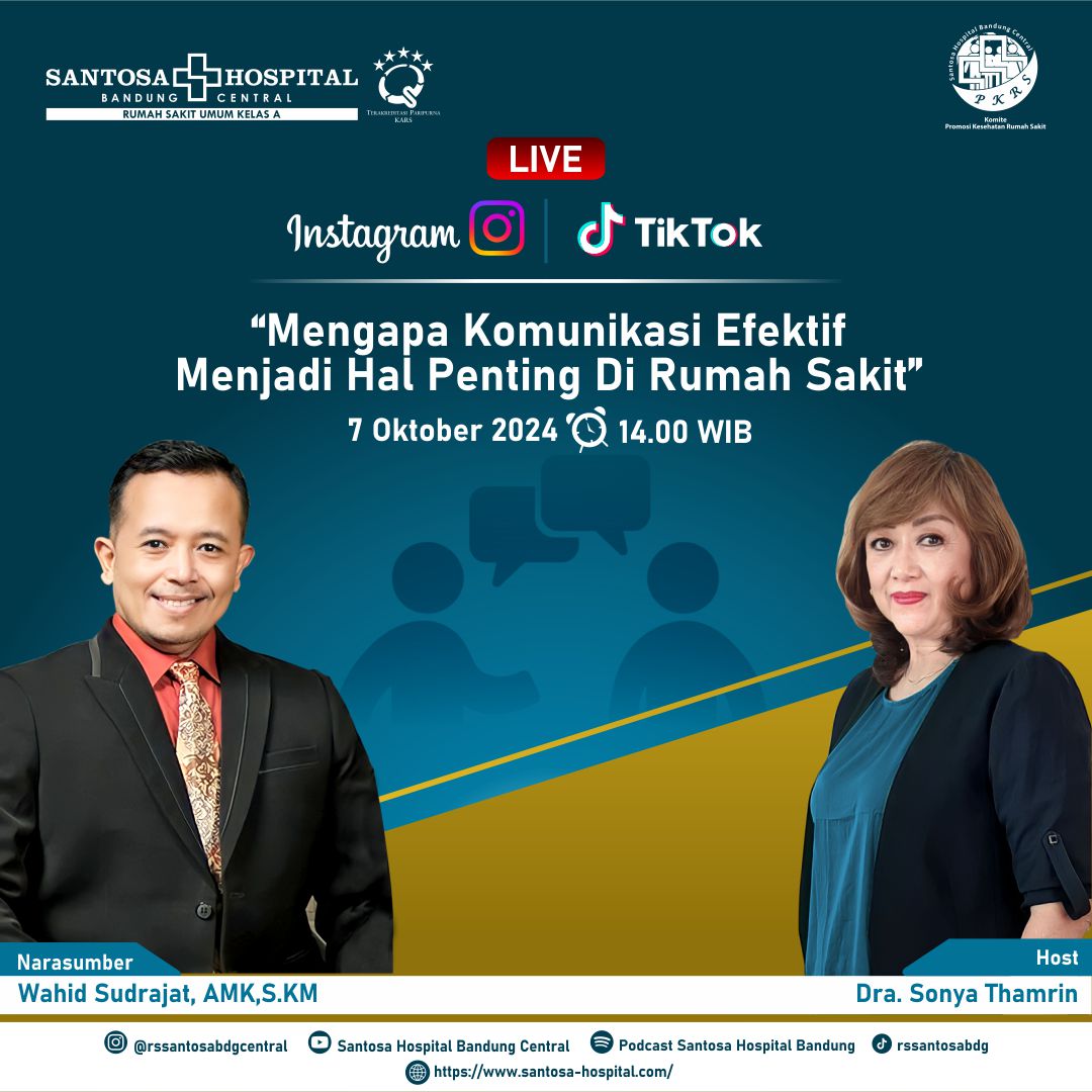 Live : Mengapa Komunikasi Efektif Menjadi Hal Penting di Rumah Sakit