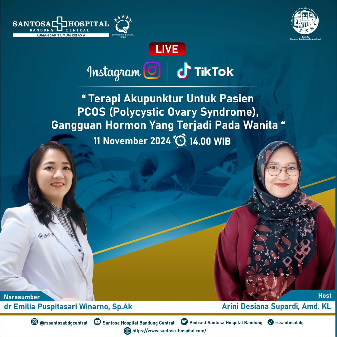 Live : Terapi Akupunktur untuk Pasien PCOS: Solusi Sehat untuk Gangguan Hormon