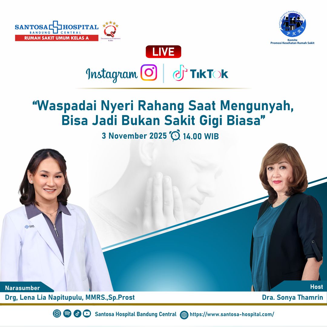 Live : Waspadai Nyeri Rahang Saat Mengunyah, Bisa Jadi Bukan Sakit Gigi Biasa