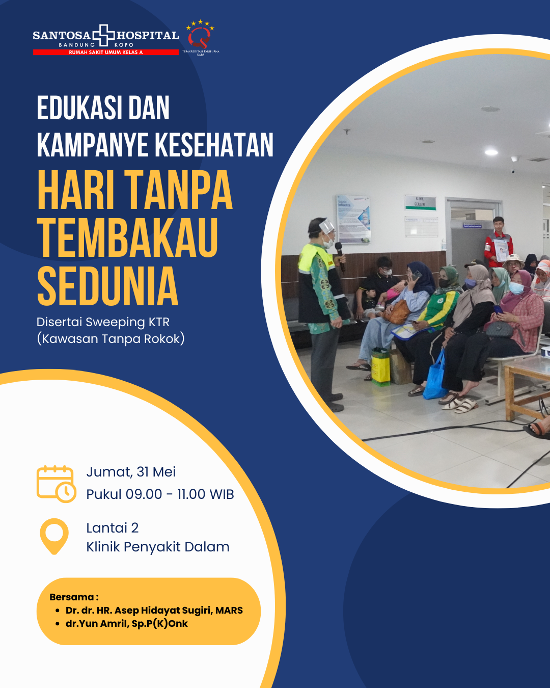 Edukasi dan Kampanye Kesehatan Hari Tanpa Tembakau Sedunia
