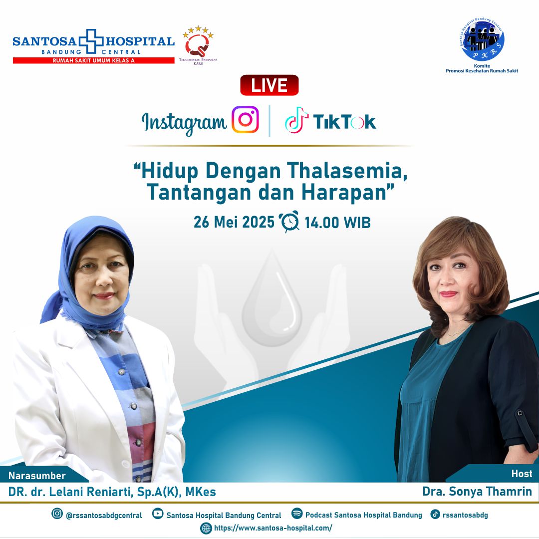 Live : Hidup Dengan Thalasemia, Tantangan dan Harapan